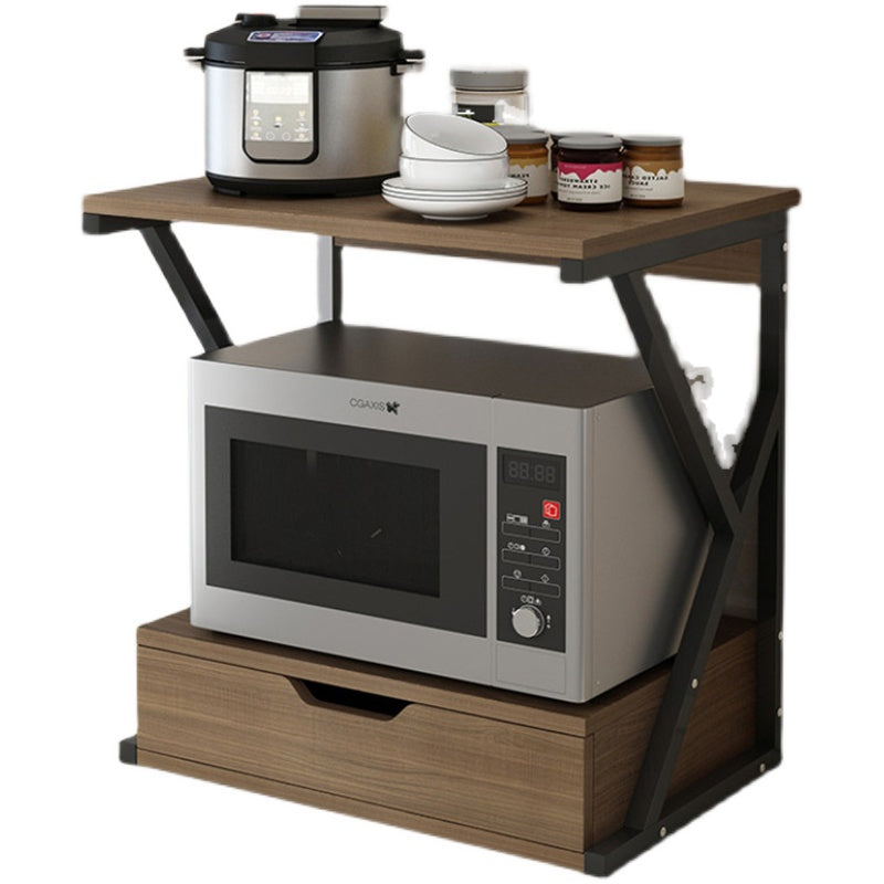 Microwave Oven Rack Shelf For Kitchen Counter Kitchen DealSniper.net