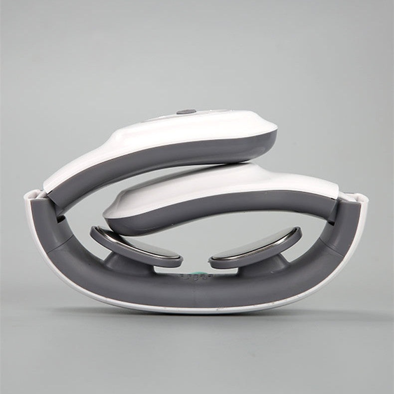 Heated Electric Pulse Shoulder And Neck Mini Folding Massager Health DealSniper.net