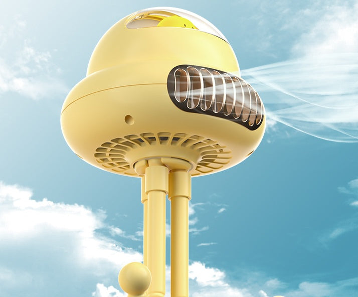 USB Mini Rechargeable Fan For Baby Stroller Handy Bladeless Gadgets DealSniper.net