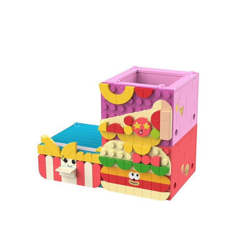 Puzzle Assembled Building Block Toys Desktop Kids DealSniper.net