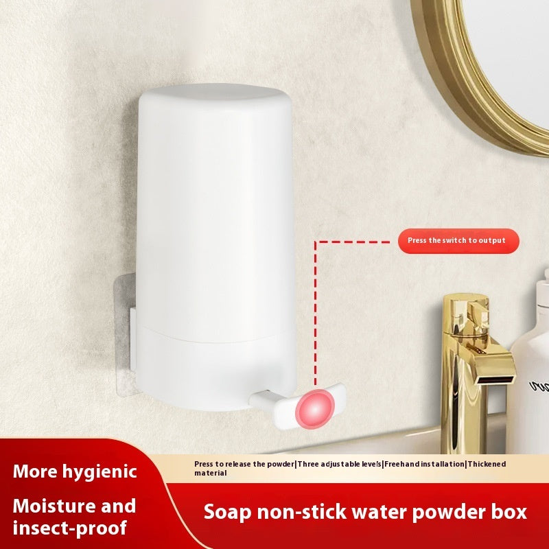 Soap Grinder Dispenser Soap Box Wall Mounted Dry Organizer Kitchen DealSniper.net