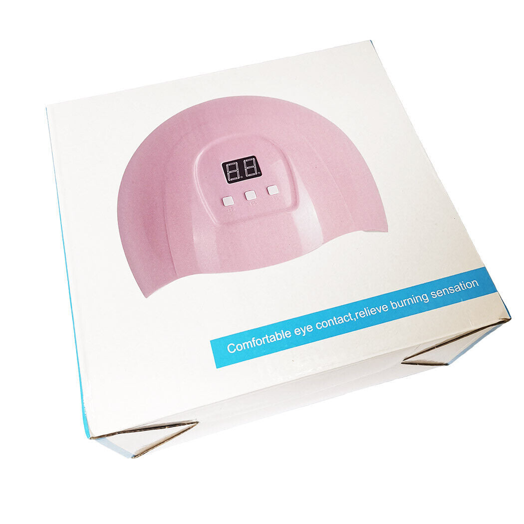 LED UV Nail Polish Dryer Lamp Smart Sensing Gel Nails Manicure Machine Light 54W Beauty DealSniper.net