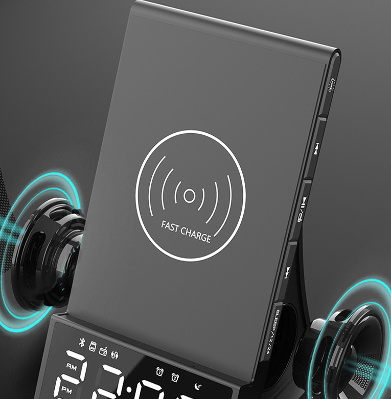 Bluetooth Charging Alarm Clock Gadgets DealSniper.net