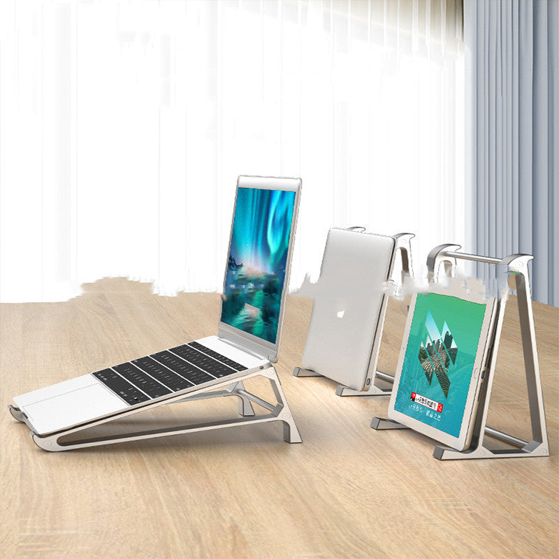 Portable Laptop Holder Stand Base Aluminum Alloy Computer Electronics DealSniper.net
