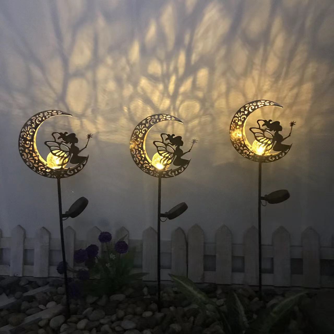 Outdoor Courtyard Plug-in Camping Lamp LED Flame Outdoor dealsniper-net