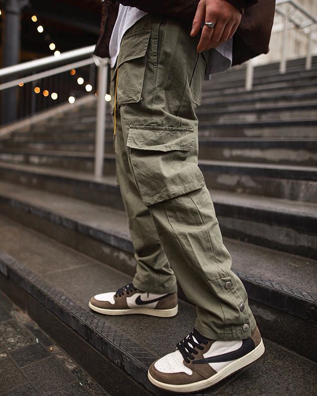 Trousers Men's Fall Winter Sports And Leisure Overalls Loose Large Size Men DealSniper.net