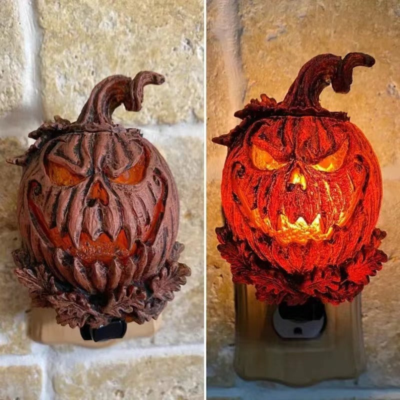 Funny Haunted Mansion Nightlight Funny Haunted House Night Light Home Decor Gym From House Pumpkin UK plug
