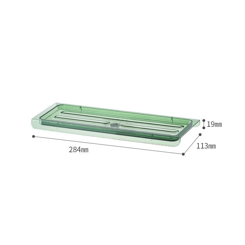 Household Kitchen Glass Small Oil Pot Leak Proof Kitchen DealSniper.net Tray green