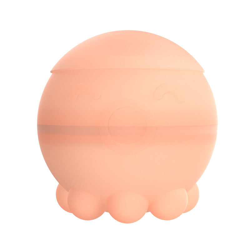 Silicone Water Ball Magnetic One-Hand Toy Kids DealSniper.net Octopus Water Ball Orange