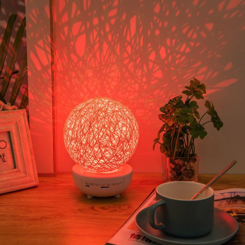 Bluetooth-compatible Music LED Night Light Romantic Dimmable Lamp Deals DealSniper.net Red sepak takraw 3 Style USB