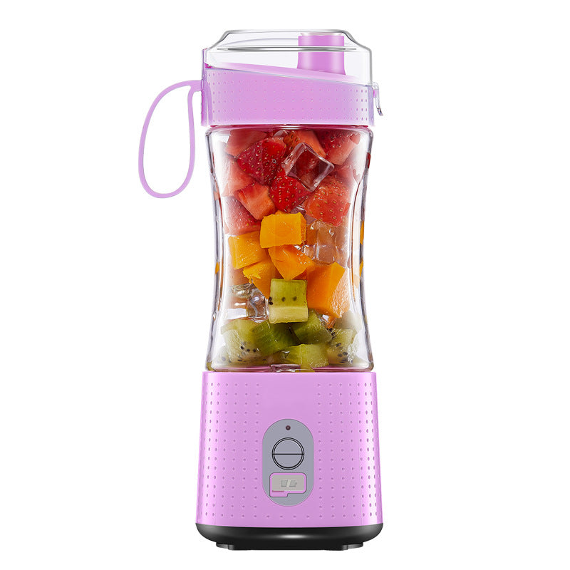 Juicer Portable USB Rechargeable Juice Cup Kitchen DealSniper.net Purple USB