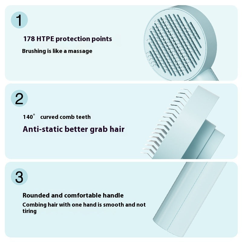 Pet Needle Comb Hair Remover Brush Dog And Cat Pet Pets DealSniper.net