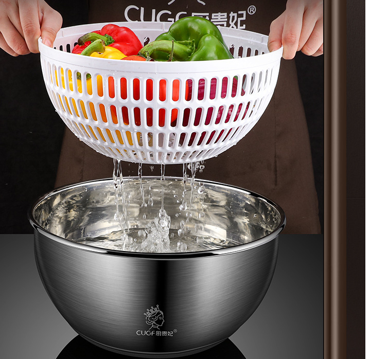 Stainless Steel Salad Vegetable Dehydrator Drying Machine Kitchen DealSniper.net