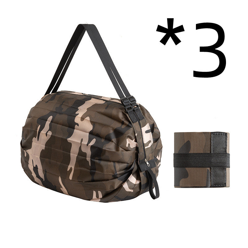 Travel One-shoulder Portable Large Thickened Travel dealsniper-net 3pcs coffee