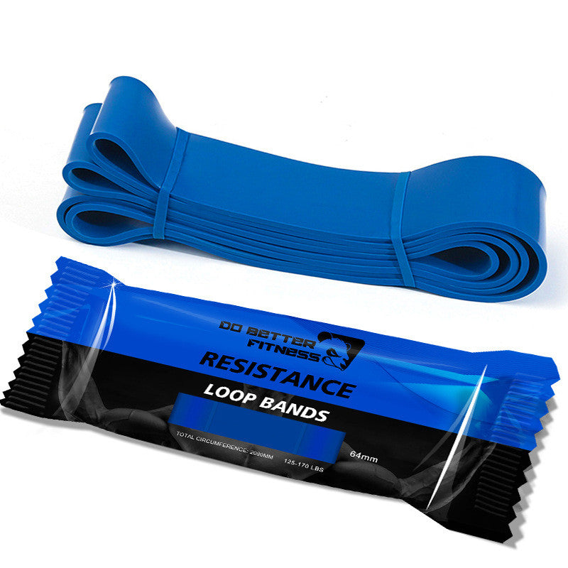 Deep Squat Thick Circle Pull Up Training Tension Circle Load Resistance Belt Sports DealSniper.net Blue