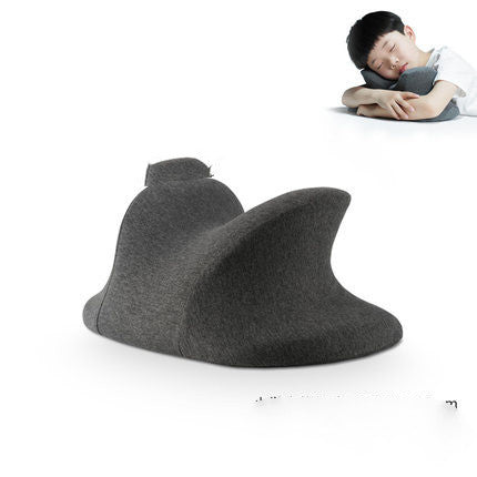 Primary School Students Sleeping Pillow Pillow Children Stomach Health dealsniper-net children Dark Grey