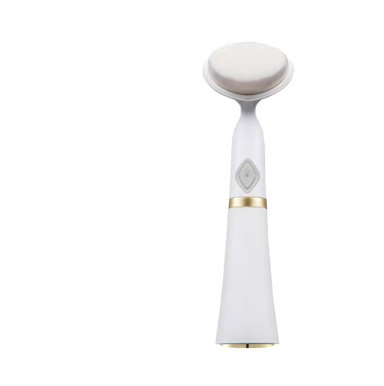 Facial Cleanser Brush Portable Size 3D Face Cleaning Face Beauty Gym From House White set