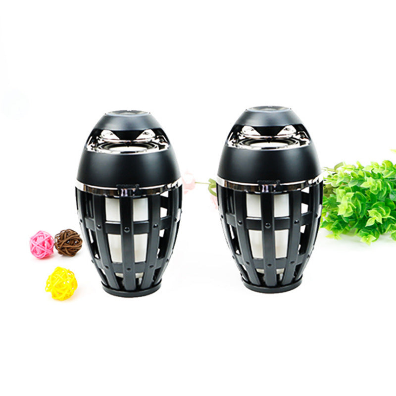 Flight-carrying Flame Bluetooth Speaker Box Home Decoration Holidays DealSniper.net