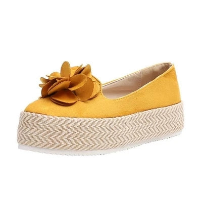 Billie - Vegan Womens Slip On Loafers Women DealSniper.net Yellow 35