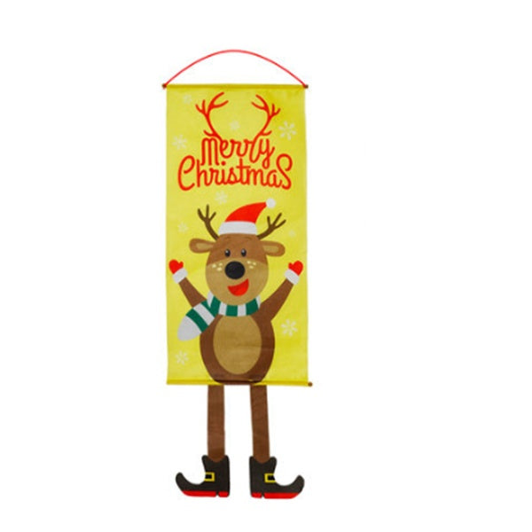 Christmas window decoration Holidays dealsniper-net Yellow