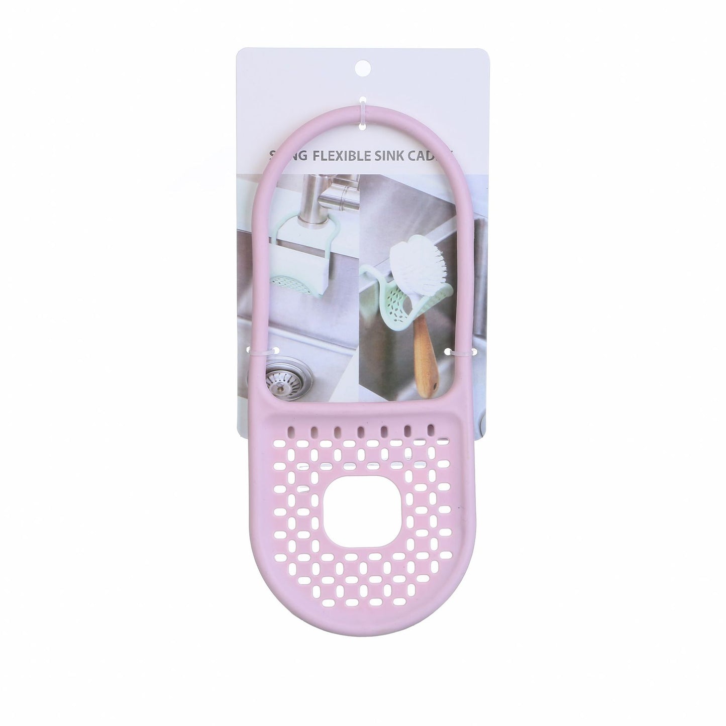 Portable Home Kitchen Hanging Drain Rack Kitchen DealSniper.net Pink 1pc