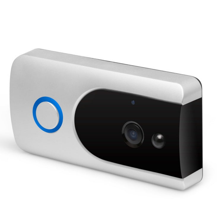 Smart home video doorbell Electronics DealSniper.net Silver