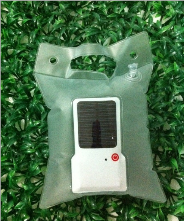 Solar light inflatable lighting outdoor camping tent light fever friends inflatable light bag Outdoor DealSniper.net