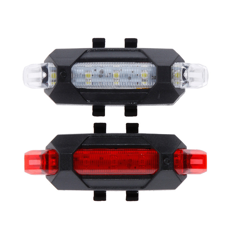 Bike Bicycle light LED Taillight Outdoor DealSniper.net Whiteredset