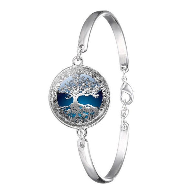 Tree of Life Time Gem Bracelet Jewelry DealSniper.net