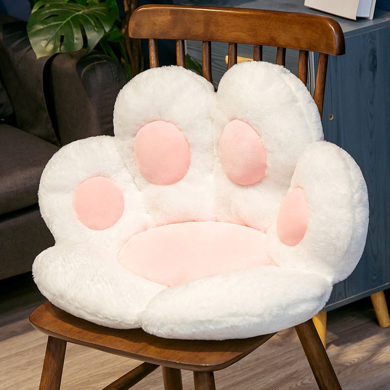 Semi Surrounded Cushion Office Chair Deals DealSniper.net White 70x60cm