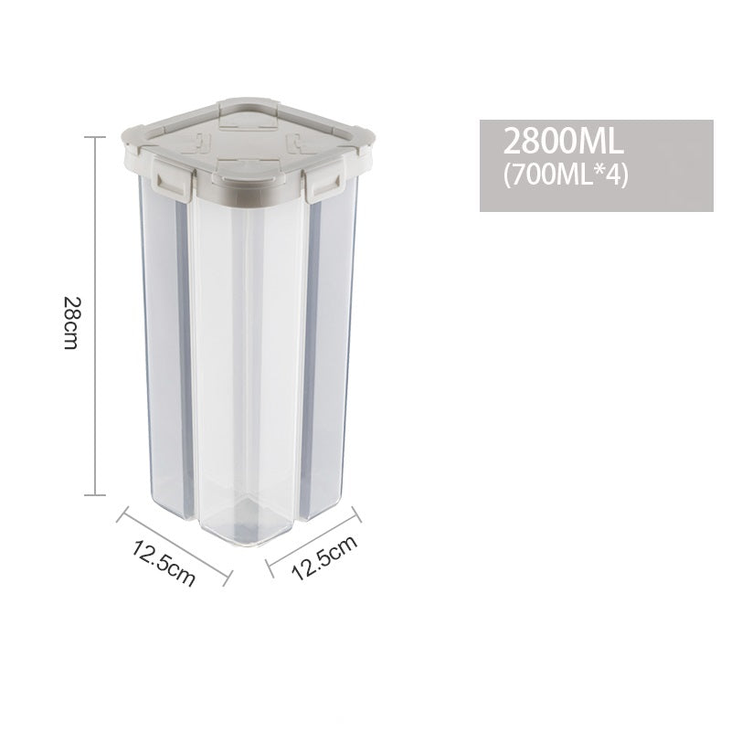Whole Grain Storage Box Home DealSniper.net White Quartile 2.8L