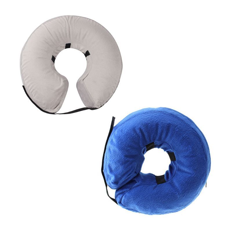 Dog Collar Dog Collar PVC Inflatable Pet Collar Anti-bite Anti-Lick Pets DealSniper.net