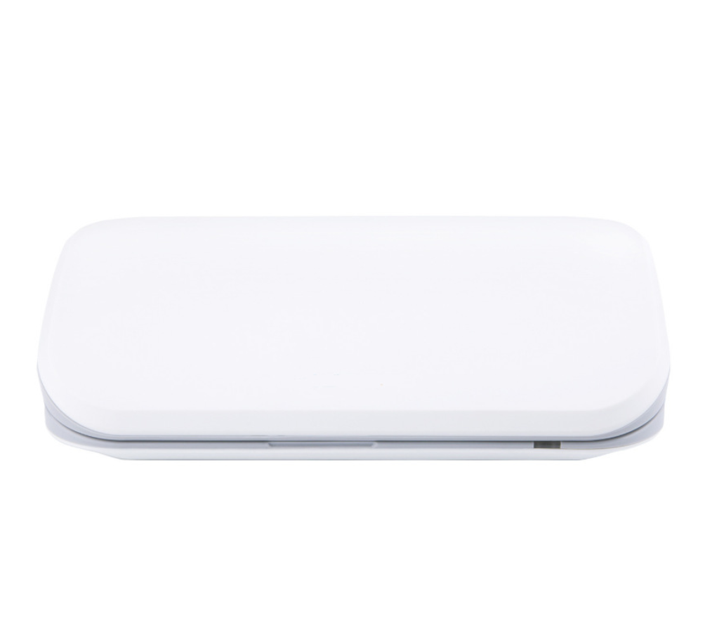 New 5V Double UV Phone Sterilizer Box Jewelry Phones Cleaner Electronics DealSniper.net White