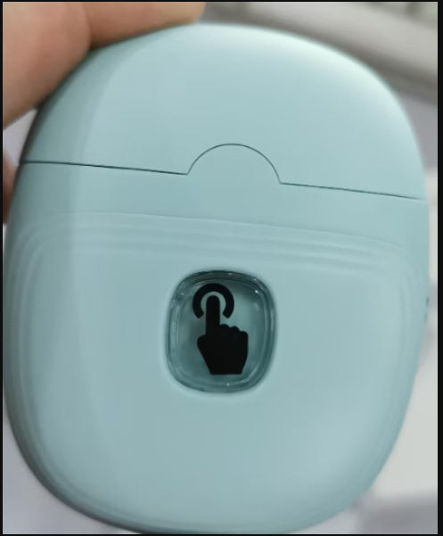 Electric Nail Scissors Rechargeable Mini Nail Clippers Beauty DealSniper.net Tea Green