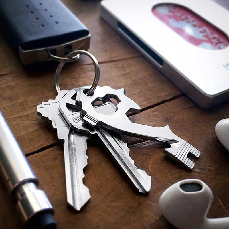 20-in-1 Stainless Steel Multi Tools Key Ring EDC Screwdriver Tools DealSniper.net
