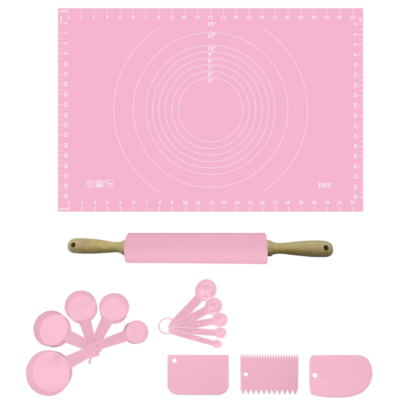 Food Grade Non-Stick Kitchen Baking Tool Set Kitchen DealSniper.net 3style
