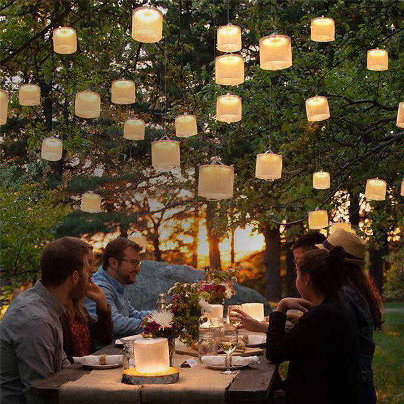 Inflatable Solar Light LED Solar Powered Foldable Light Outdoor Garden dealsniper-net