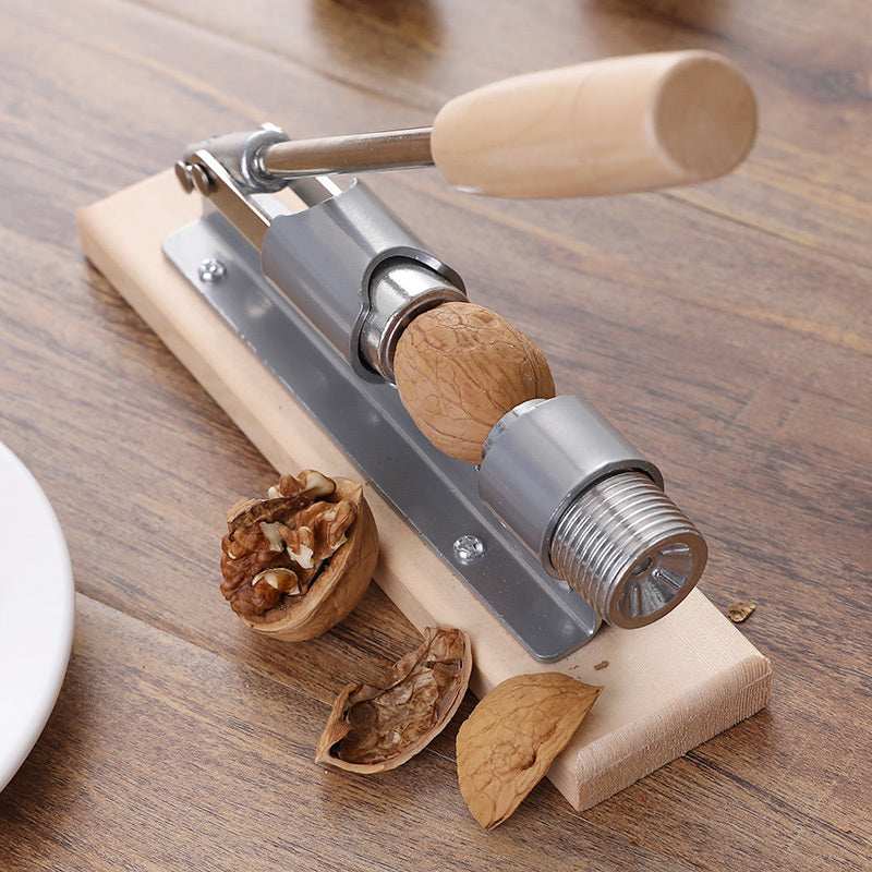 Mechanical Whole-grain Peeling Walnut Clip Nuclear Opener Kitchen DealSniper.net Picture color