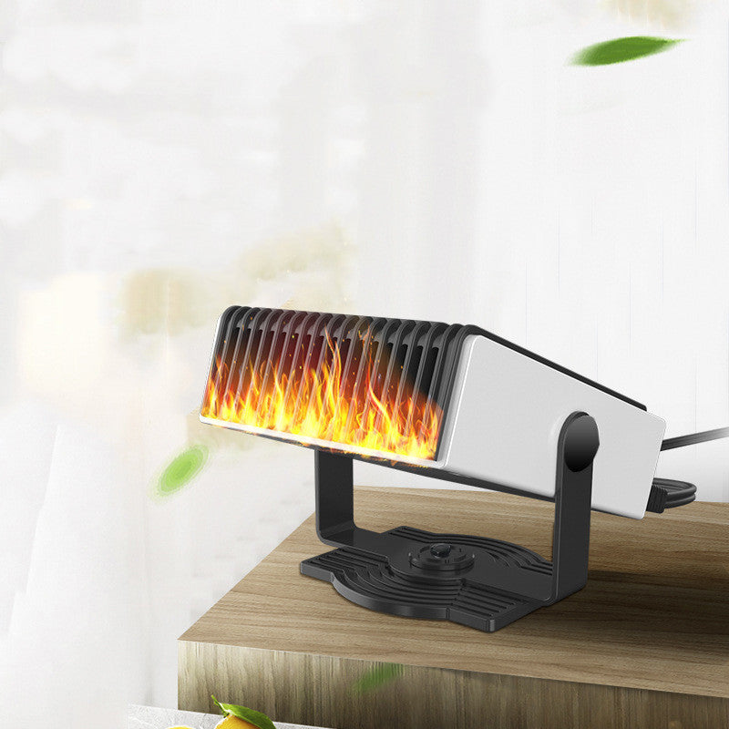 Car Heater Portable Car Heater Defrost Heater 180-degree Vehicle DealSniper.net