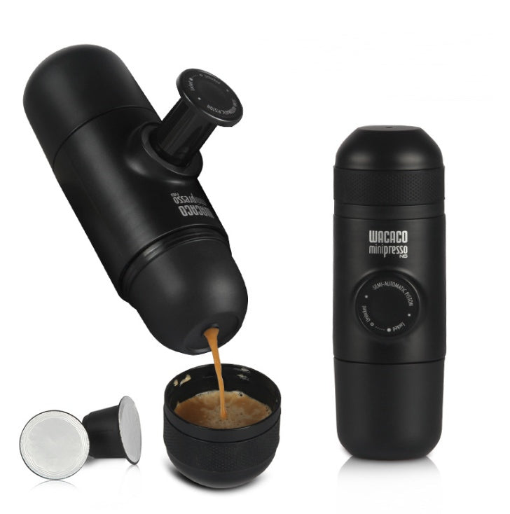 Condensed portable mini coffee machine Kitchen DealSniper.net
