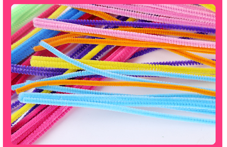 Plush bag DIY handmade material color hair root tops twisted Hobby dealsniper-net