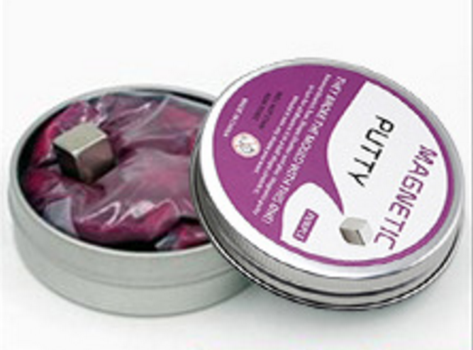 Magnetic Clay Magnetic Clay Creative Decompression Toy Swallows Magnetic Clay Kids DealSniper.net purple