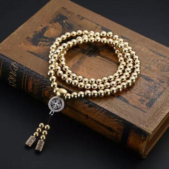 Stainless steel thunderbolt beads necklace Jewelry DealSniper.net Copper C