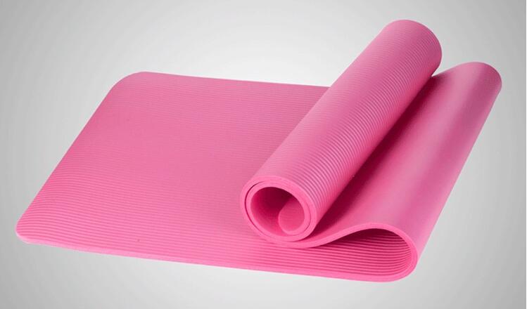 Premium 10mm Thick Yoga Mat Sports DealSniper.net Pink