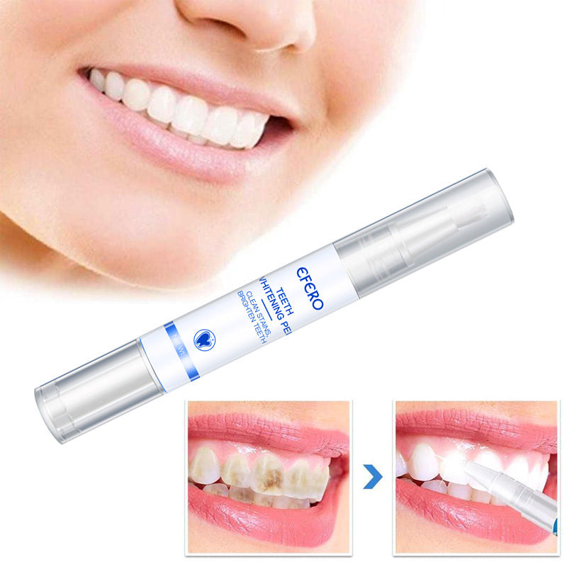 Teeth Whitening Pen Cleaning Serum Remove Plaque Stains Beauty DealSniper.net