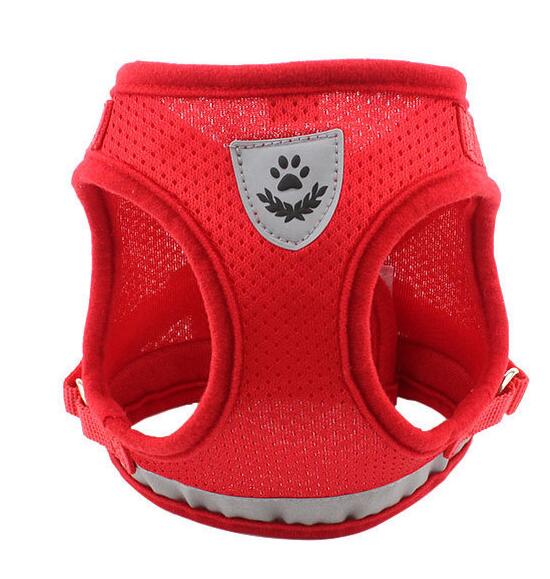 Dog Harness And Leash Set Pets DealSniper.net Red L