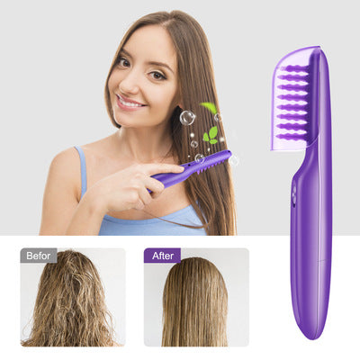 Electric Detangling Brush Scalp Massage Hair Brush Electronics DealSniper.net