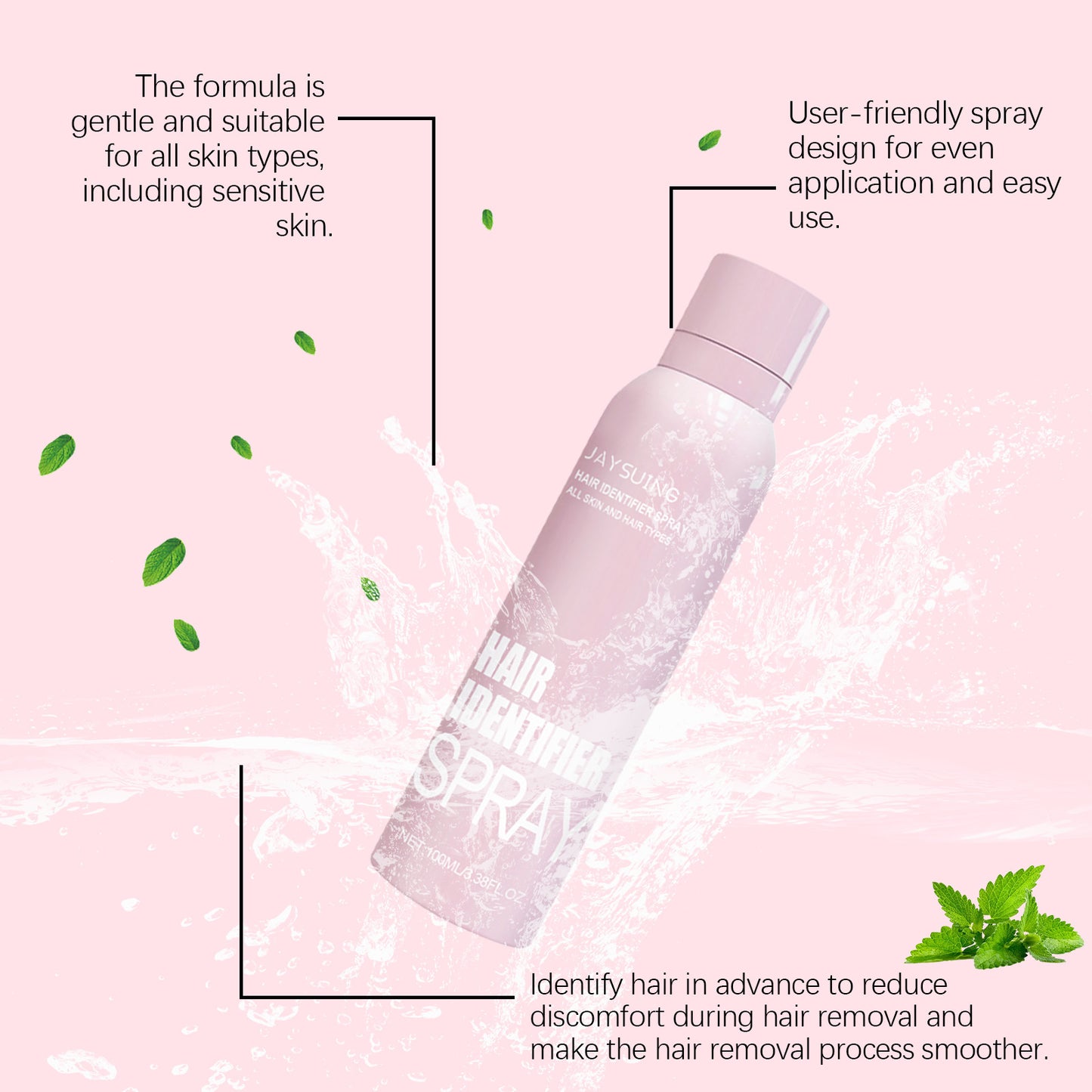 Hair Identifier Spray Set For Face Shaving Moisturizing Beauty DealSniper.net