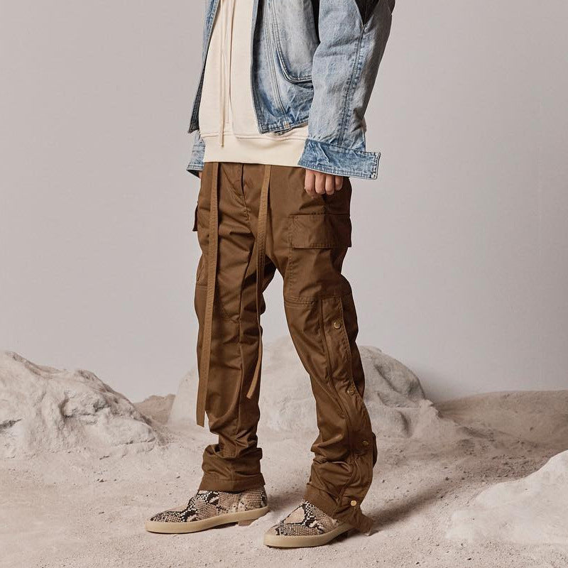 Functional style overalls nylon casual pants Men DealSniper.net