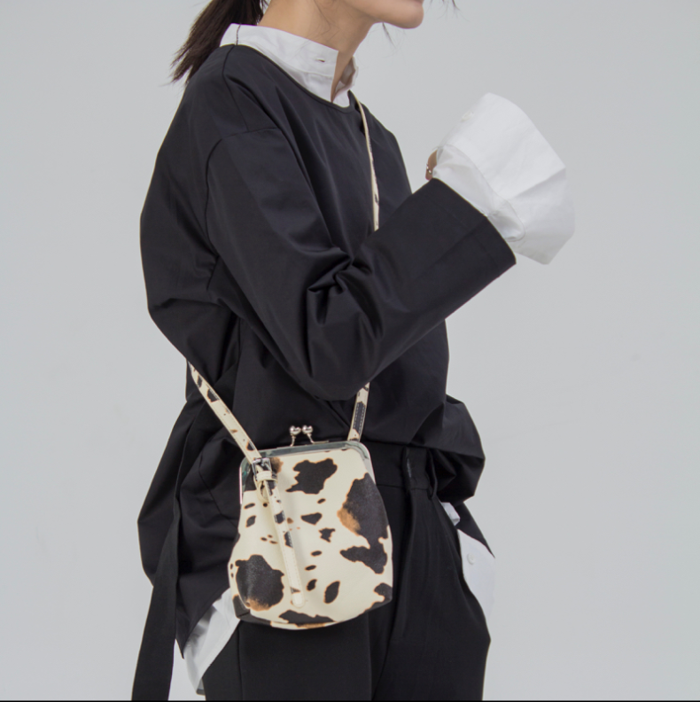 Cute Cow Clip Portable Messenger Female Bag Women DealSniper.net